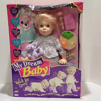 My  Dream  Baby Doll Voice Activated Grows From Infant  To Toddler NOS Vintage  • $119