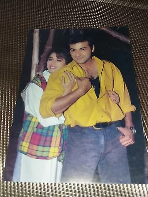 Bollywood Actors: Sanjay Kapoor Madhuri Dixit Rare Post Cards India • $5