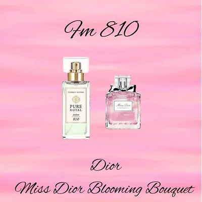 £13.50 • Buy FM 810 Pure Royal Perfume , 50ml Spray Fragrance For Her