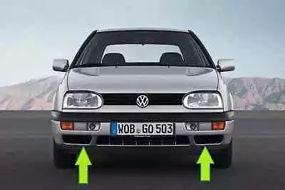 ✅ Front Bumper Lower Girll Air Vent Set VW Golf Mk3 FREE SHIPPING ✅ • $49