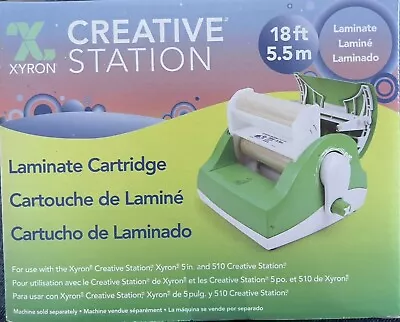 Xyron Creative Station 18ft 5.5m Laminate Cartridge NEW • £15