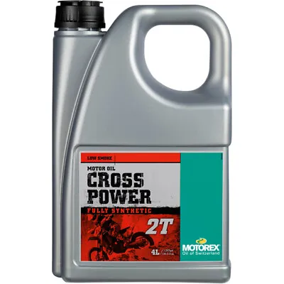 Motorex Cross Power 2T Full Synthetic 2-Stroke Oil | 4 Liter | 102244 • $86.45