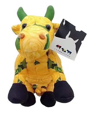 RARE - 2002 COW PARADE Collectible Plush - YELLOW ROSE Of TEXAS - NWT - Houston • £11.39