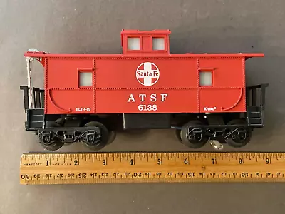 Vintage K-line Santa Fe 6138 Blt 4-89 Red Caboose O Gauge • $19.97