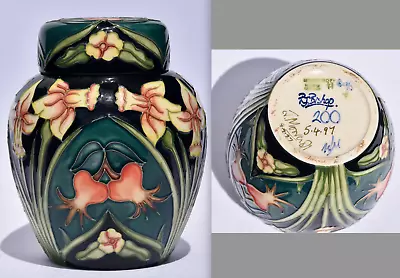 Large Moorcroft CAROUSEL Ginger Jar Ltd Ed'n - Fully Signed Moorcroft Centenary • $375.60