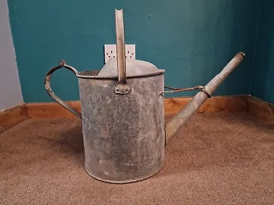 Vintage 2 Gall Galvanised Garden Watering Can  • £35