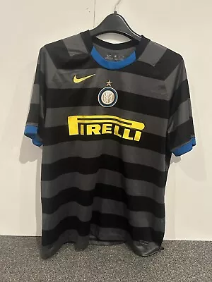 Inter Milan 2020 2021 Mens Large Third Football Shirt Jersey Top 2020-21 • £30