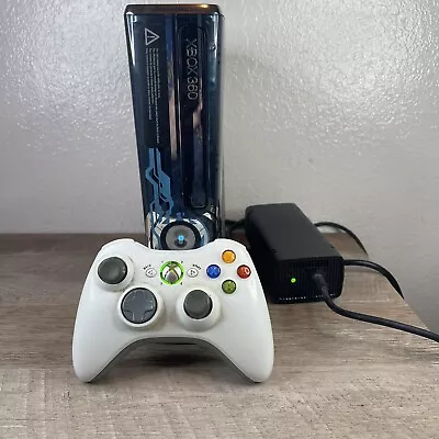 Microsoft Xbox 360 S Halo 4 Limited Edition 320GB Console And Power - Tested  • $160