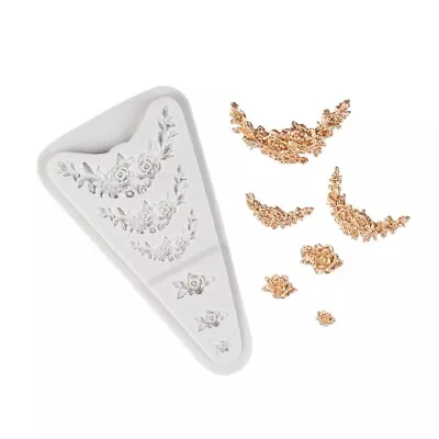 £3.99 • Buy Vintage Flower Baroque Fondant Icing Mould Mold Cake Chocolate Sugar Paste