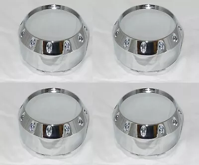 4 Cap Deal Replaces 464k131-2 8 Lug No Logo Chrome Wheel Rim Center Caps  • $50