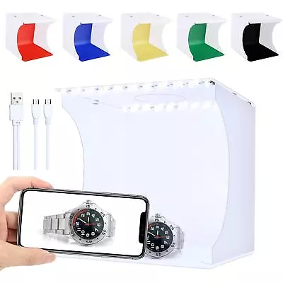 Portable Photo Studio Box With 40pcs SMD LED Beads For Jewellery And Small It... • $17.45