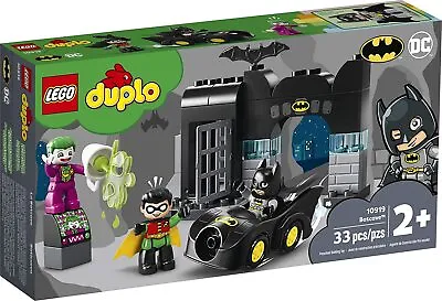 Lego Duplo DC Superheroes 10919 BATMAN BATCAVE Joker Robin NEW SEALED • $139.99
