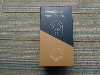 SimpliSafe SimpliCam Video Doorbell SSDB3 • $50