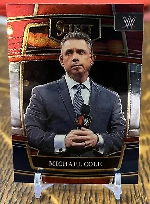 Michael Cole 2022 WWE Panini Select Concourse Red Blue #100 Wrestling Card • $1.99