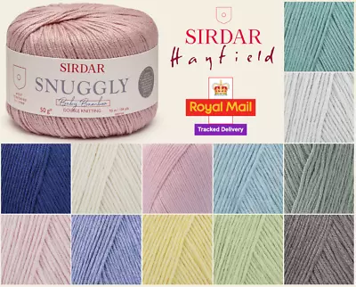 £3.79 • Buy Sirdar Snuggly Baby Bamboo DK 50g Knitting Crochet Yarn Double Knit