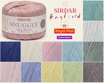 Sirdar Snuggly Baby Bamboo DK 50g Knitting Crochet Yarn Double Knit • £4.21