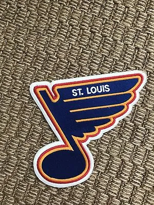$13.99 • Buy NHL ST. Louis Blues Iron On Jacket Patch 8 5/8” X 7 5/8”Sweet Patch