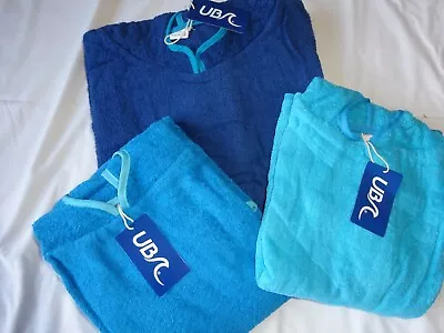 £22.99 • Buy 100% Cotton Towelling Hooded Poncho Beach Towel/Robe/Changing Adult & Youngsters