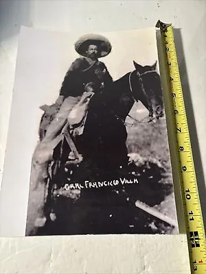 Gerneral Pancho Villa. Viva La Raza. Gen. Pancho Francisco Villa. 1914 • $13.99