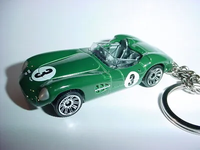 HOT 3D ASTON MARTIN DBR1 CUSTOM KEYCHAIN Key Keyring Ornament 1/64 1956 Matchbox • $0.99