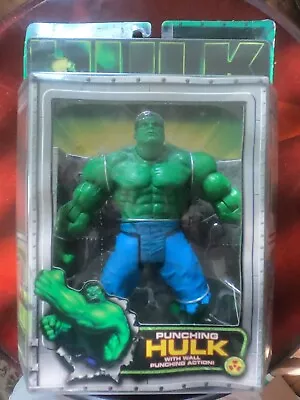 2003 Marvel Toy Biz Super-Poseable Punching Hulk Action Figure Unopened • $4.99