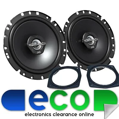 £39.99 • Buy JVC 16cm 6.5 Inch 600 Watts 2 Way Rear Side Car Speakers Fit Audi TT MK2-07-14