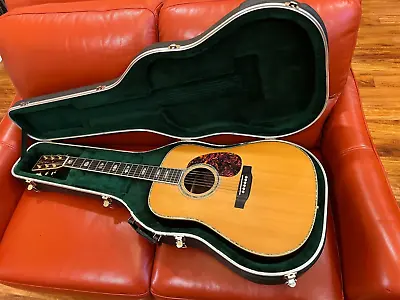 Martin D-45 Acoustic Guitar 2004 Natural High Gloss Finish D45 • $8500