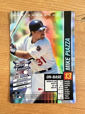 2002 MLB Showdown MIKE PIAZZA #108 / Super Season FOIL Promo • $1.04