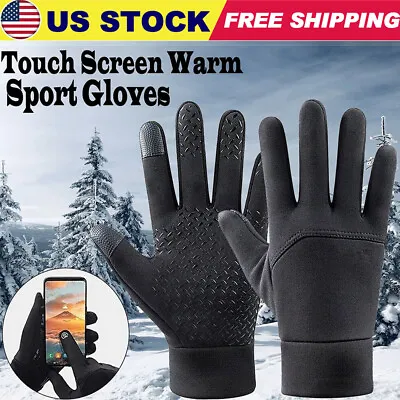 -30℃ Waterproof Winter Warm Ski Gloves Thermal Touch Screen Motorcycle Snow Men • $6.91