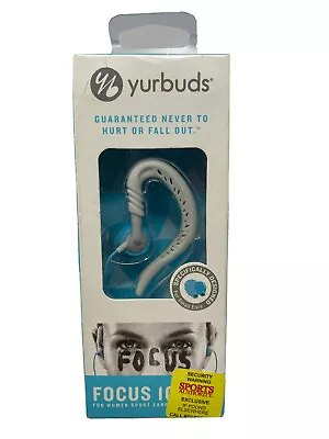 New Yurbuds Focus 100 In-Ear Sport Headphone For Women Sweatproof Twistlock • $19.99