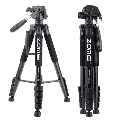 ZOMEI Pan Head BLACK Q188  Professional Aluminum Tripod&For DSLR Camera Video • £25.19