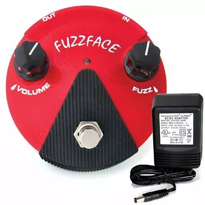 Dunlop FFM2 Germanium Fuzz Face Mini Pedal W/ 9v Power Supply • $149.99