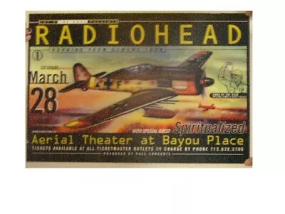 $200 • Buy Radiohead Offset Poster Uncle Charlie