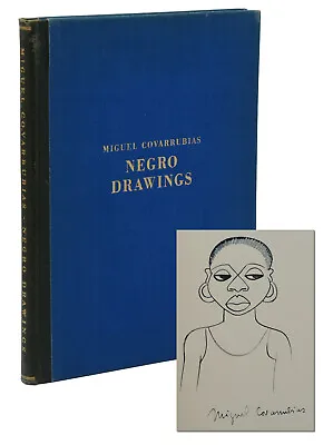 Negro Drawings ~ MIGUEL COVARRUBIAS ~ Signed Limited First Edition 1st ~ Harlem • $4500