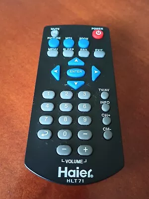 Haier HLT71 Factory Original TV Remote Control For Haier HLT71  • $10
