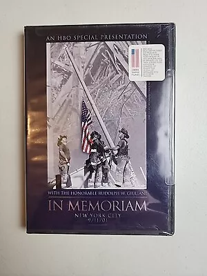 IN MEMORIAM NYC 9/11/01 (DVD 2002) Brand New Free Fast Shipping  • $9.99