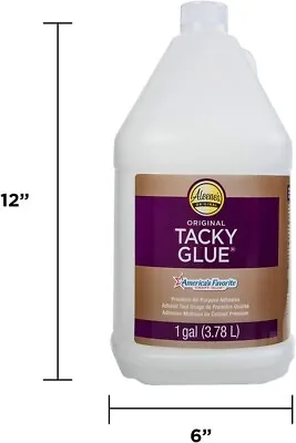 Aleene's Orginal Tacky Glue Jar 3.78 L Litre Bottle • £36.99