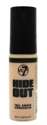 W7 Hide Out Full Cover Concealer - Light 9ml • £4.99