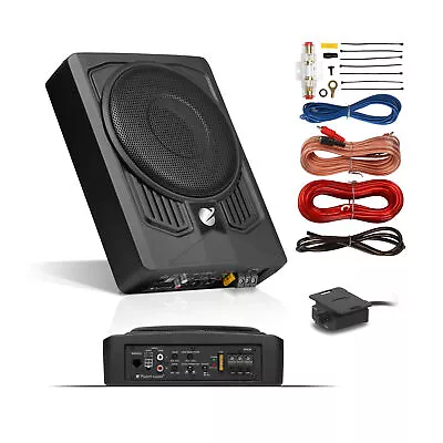 Planet Audio P8AWK 8 Inch Under Seat Powered Car Subwoofer Built-in Amplifier • $84.98