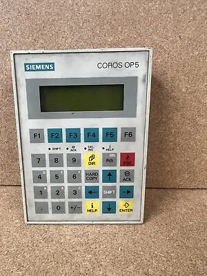 Siemens COROS OP5 6AV3505-1FB01 6AV35051FB01 OP5 -A1 Operator Panel • £250