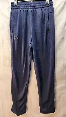 Under Armour Cold Gear Loose Mens Medium Navy Blue Fleece Sweat Pants • $25