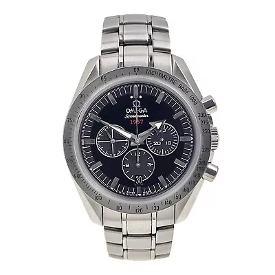 Omega Speedmaster Broad Arrow Steel Black 42mm Automatic Men’s Watch  • $3250