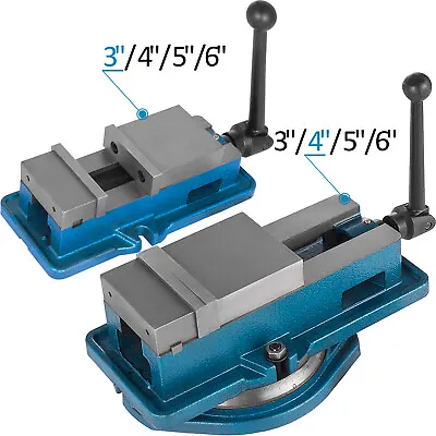 3-6'' Bench Clamp Lock Vise With/without 360° Swivel Base Milling Machine • $76.09
