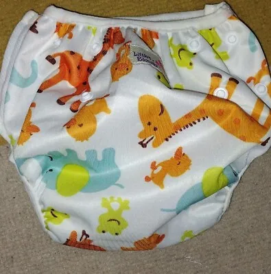 £4.50 • Buy Littles And Bloomz Baby Reusable Pocket Nappy Cloth Diaper, NEWBORN - 3 Years 