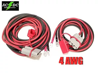 4 Gauge 16 Ft & 3 Ft Universal Quick Connect Wiring Kit Trailer Mounted Winch • $93.95