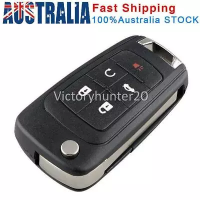 Fits HOLDEN COMMODORE VF 5 Button Remote Flip Key Blank Shell/Case/Enclosure • $11.58