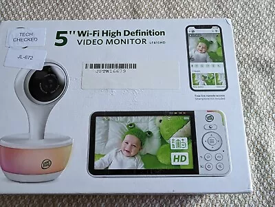 LeapFrog LF815HD Wi-Fi Smart 5 Inch HD Video Baby Monitor - White • £19.99