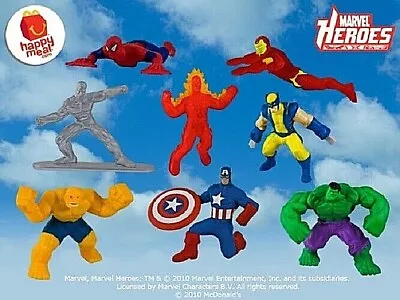 2010 Marvel Heroes Mcdonalds Happy Meal Toys - U-pick • $7.99