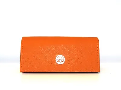 Tory Burch Large Orange Magnetic Sunglasses Eyeglasses Case • $12.99