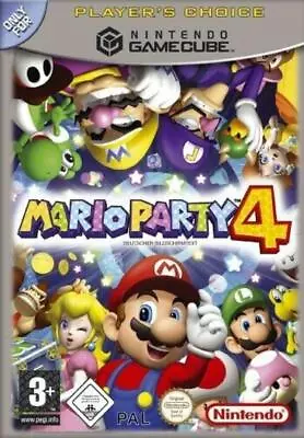 Mario Party 4 (Nintendo GameCube 2003) Video Game Quality Guaranteed • £25.89